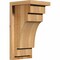Ekena Millwork Mediterranean Rough Sawn Corbel w/Backplate, Western Red Cedar, 8"W x 8"D x 16"H COR08X08X16MED01RWR - alternate 1